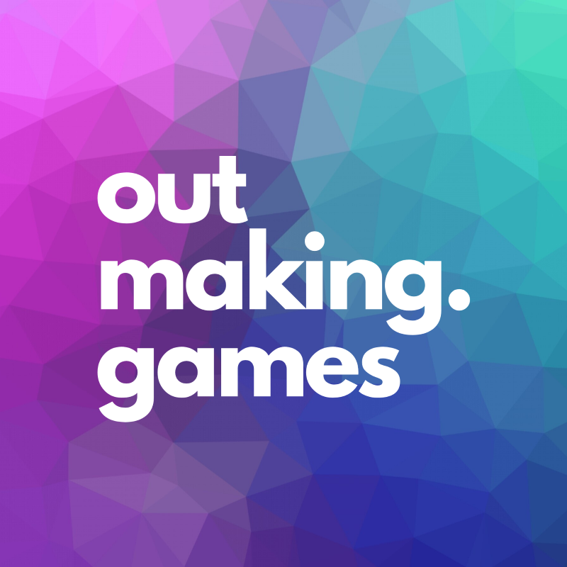 Logo for OMG / Out Making. Games